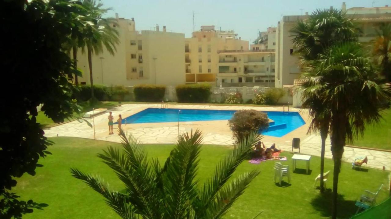 Luminoso Apartamento Playa Torrecilla. Con Piscina Нерха Экстерьер фото